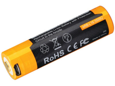 FENIX  BATTERIE /ACCU  RECHARGEABLE USB 18650 3500mAh