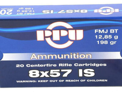 8x57IS PARTIZAN PPU FMJ-BT (boite de 20)