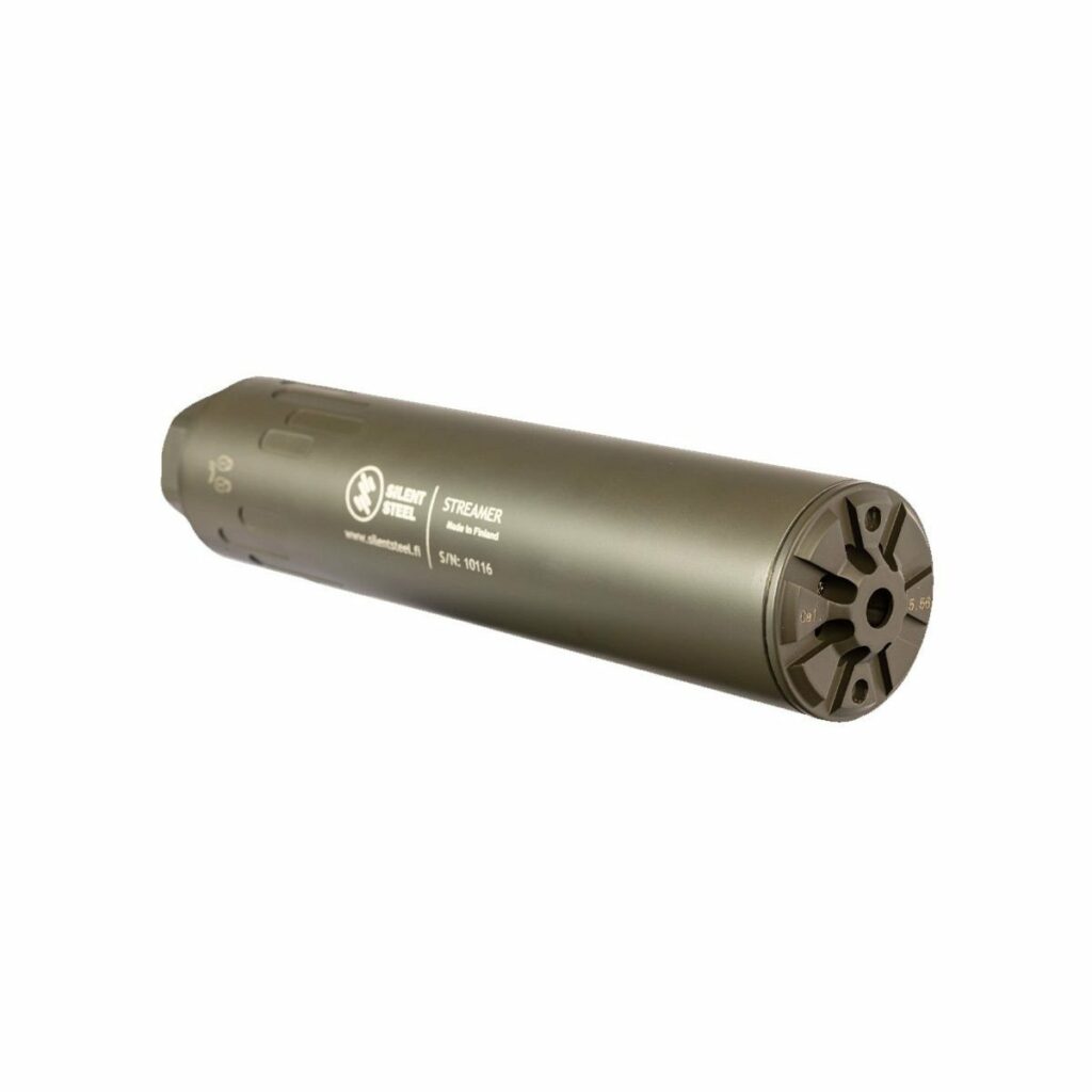 SILENT STEEL STREAMER 7.62  MAGPUL OD GREEN