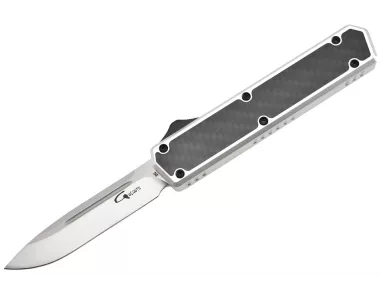 GOLGOTH  G11C6 Silver OTF aluminium silver et fibre de carbone