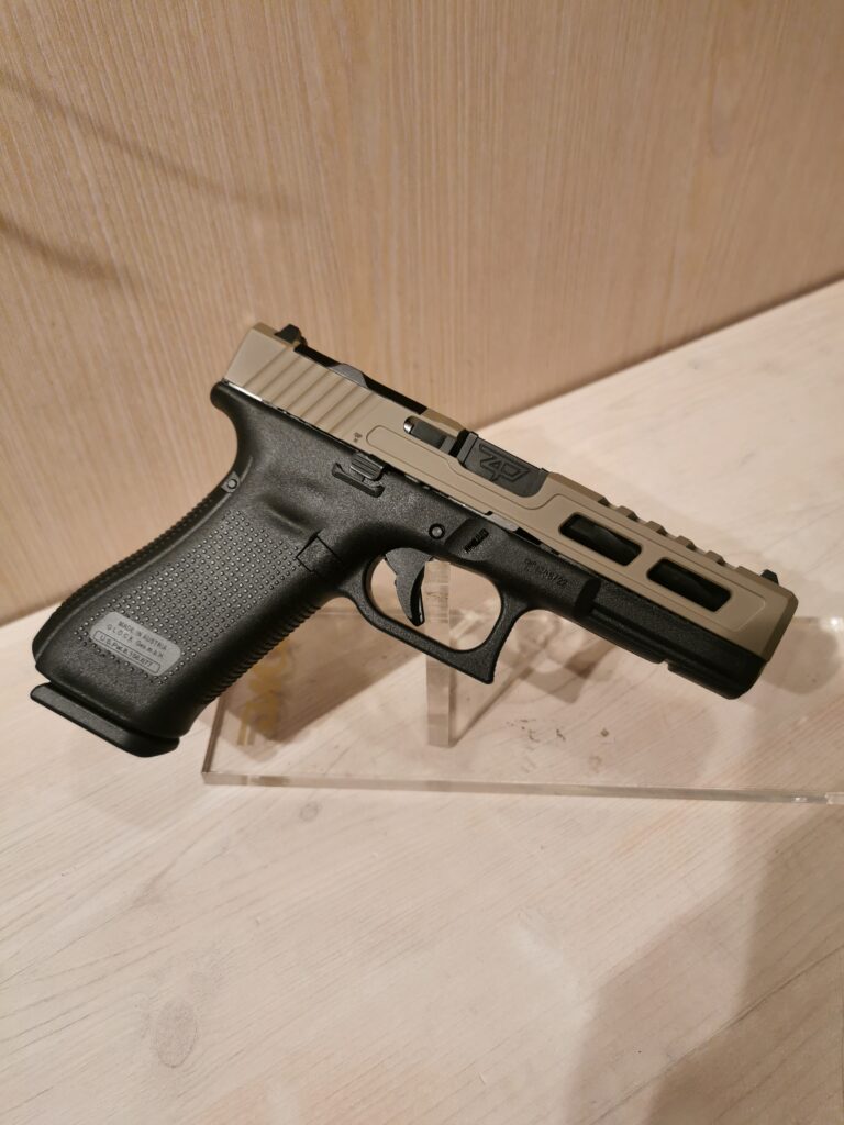GLOCK ZAFFIRI CUSTOM 17 GEN 5 ZPS.2 CAL 9X19 FDE
