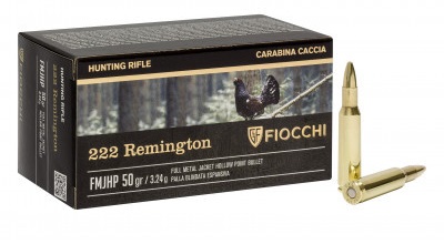 222 REMINGTON FMJHP FIOCCHI