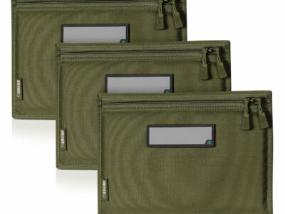 SAVIOR lot de 3 pochettes de rangement OD GREEN arme de poing
