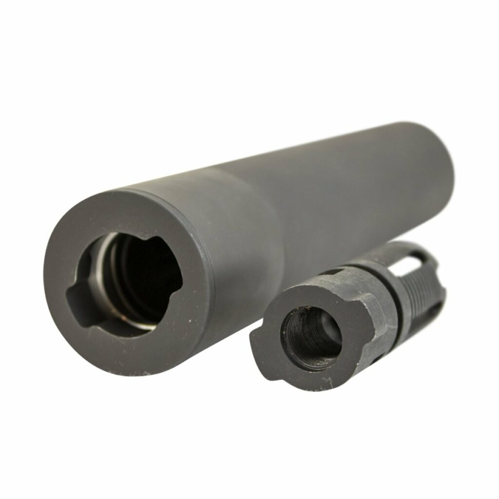 LEI BLK-16 silencieux avec cache flamme 1/2x28