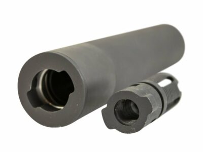 LEI BLK-16 silencieux avec cache flamme 1/2x28