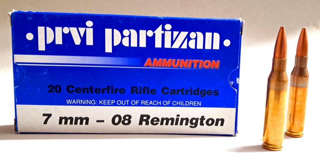 7MM-08 REM. PARTIZAN HP (boite de 20)
