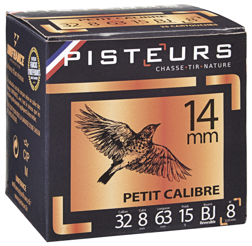 14 MM CARTOUCHES PISTEURS PLOMB 5 PAR 25