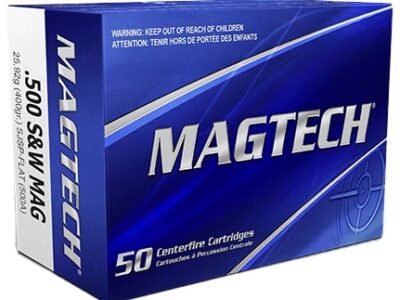 500 SW MAG 400 GRAINS SJSP MAGTECH PAR 20