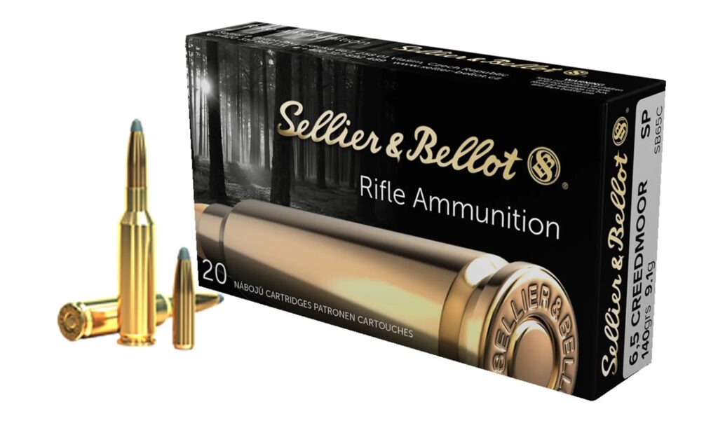 6.5 Creedmoor Sellier & Bellot SP 140gr (boîte de 20)