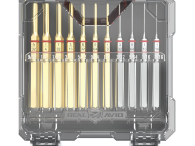 REAL AVID SET STANDARD CHASSE-GOUPILLE 11 PIECES LAITON & ACIER