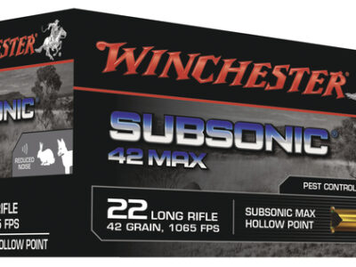 WINCHESTER MUNITIONS 22LR SUBSONIC 42 MAX