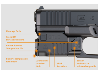 GLOCK LAMPE GTL II LED 01 SET