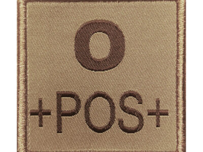 PATCH SANGUIN O POSITF TAN