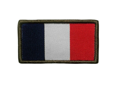PATCH DRAPEAU FRANCAIS HAUTE VISIBILITE
