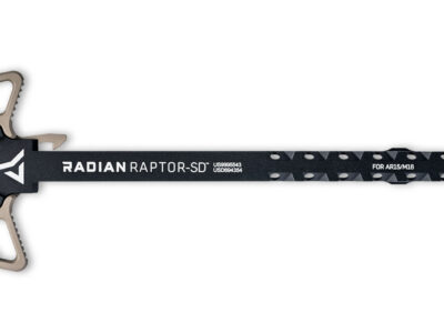 RADIAN RAPTOR SD LEVIER D'ARMEMENT AMBIDEXTRE AR15 FDE
