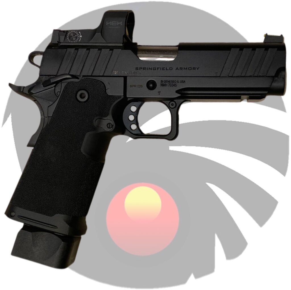 SPRINGFIELD ARMORY 1911 DS PRODIGY 4.25″ OR CAL 9X19 + POINT ROUGE DRAGONFLY