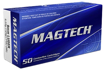 9x19 FMJ MAGTECH 124Gr