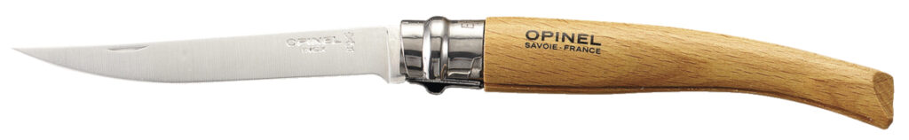OPINEL EFFILÉ N° 10 MANCHE HÊTRE LAME 10CM