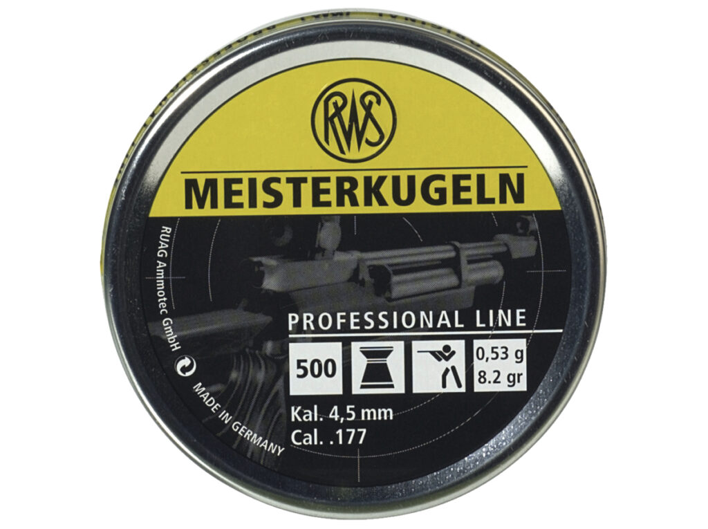 RWS plombs 4.5mm MEISTERKUGELN
