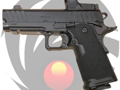 SPRINGFIELD ARMORY 1911 DS PRODIGY COMP NOIR CAL. 9 MM 4,25″  + POINT ROUGE DRAGONFLY