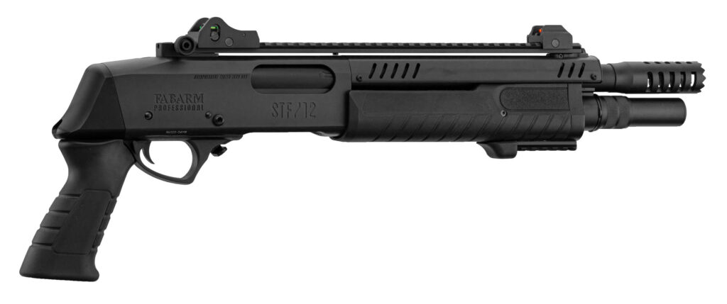 BO MANUFACTURE Réplique fusil à pompe FABARM STF12 Short noir Gaz