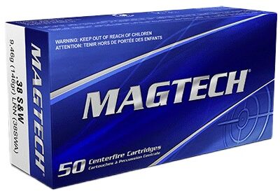 MAGTECH CARTOUCHES 38SW 146GR LRN