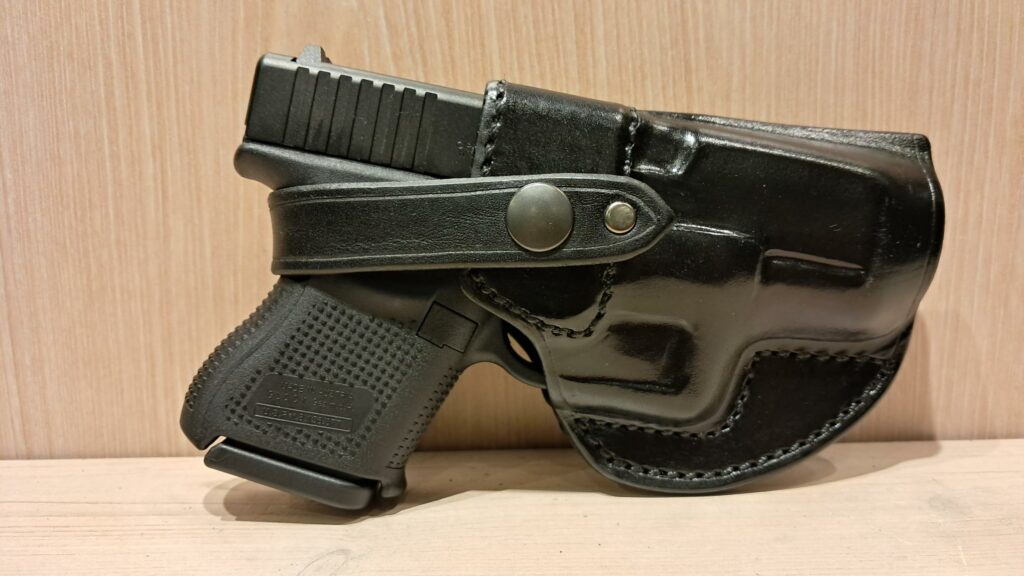 Holster JMC cuir noir GLOCK 26