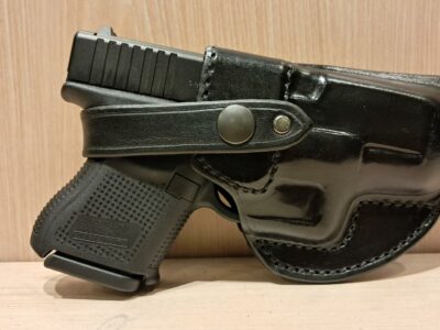 Holster JMC cuir noir GLOCK 26