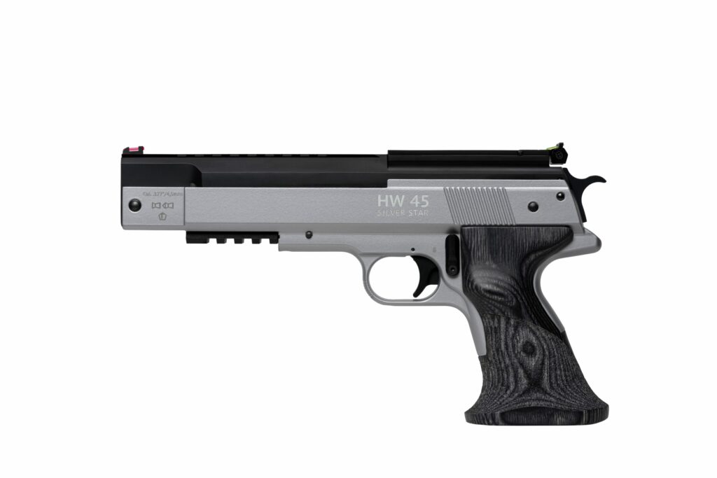WEIHRAUCH HW 45 SILVER STAR CAL 4.5 MM