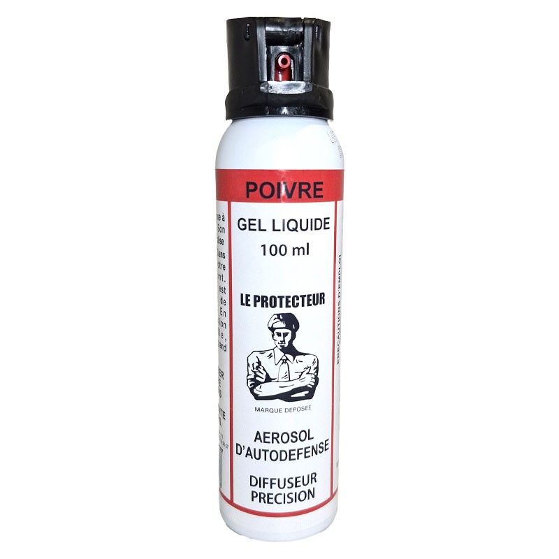 LPSA AEROSOL DE DEFENSE A GEL POIVRE 100 ML CLAPET