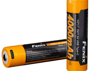 FENIX BATTERIE / ACCU RECHARGEABLE 18650 4000mAh PAR USB