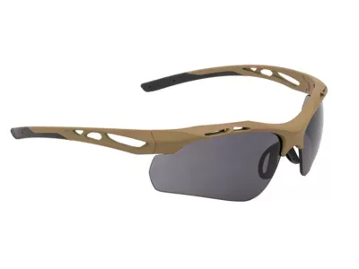 SWISSEYE LUNETTES TACTIQUES COYOTE ATTAC VERRES INTERCHANGEABLE