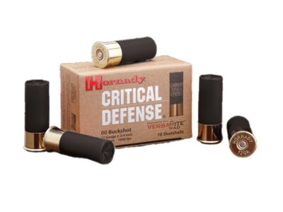 CAL 12/70 HORNADY CARTOUCHES 00 BUCKSHOT CRITICAL DEFENSE