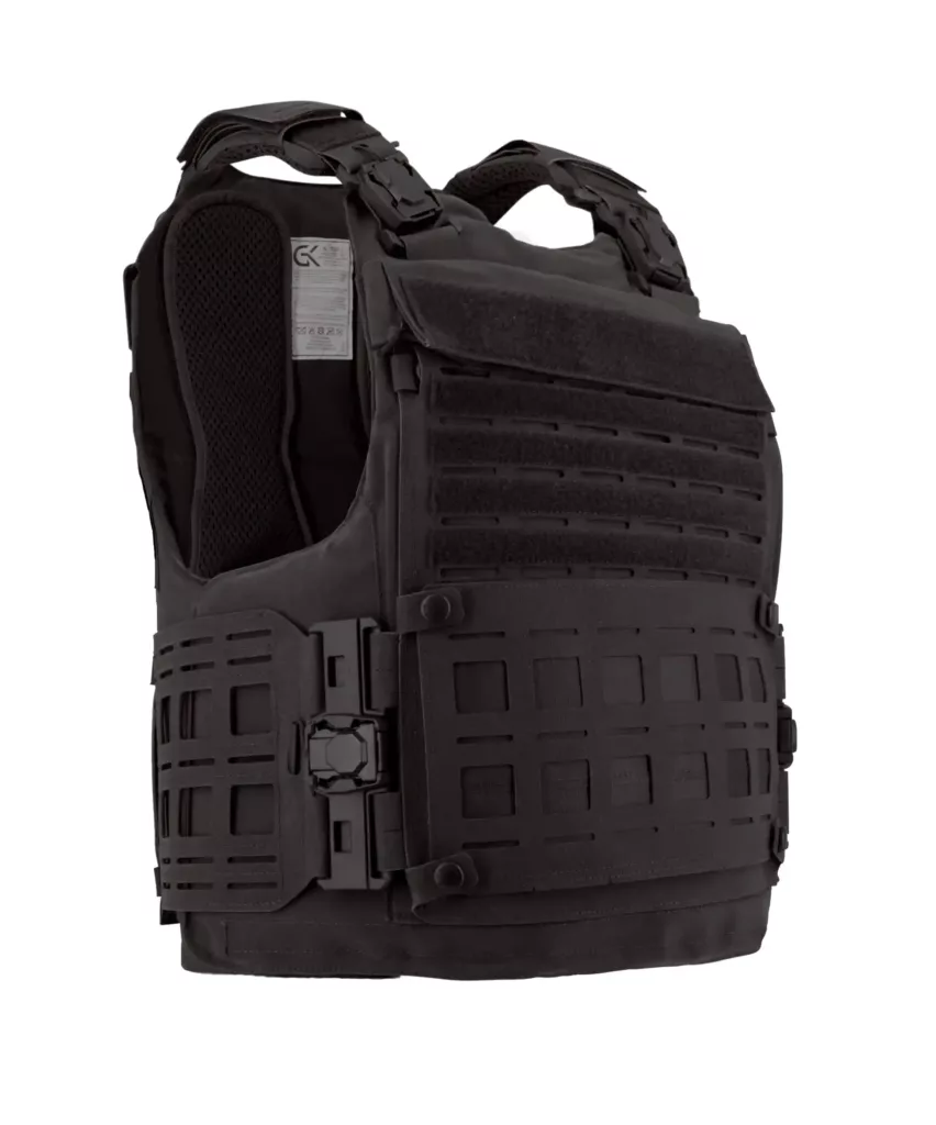 GK HOUSSE TACTIQUE 4 EN 1 POUR GILET PARE BALLE NOIR T2