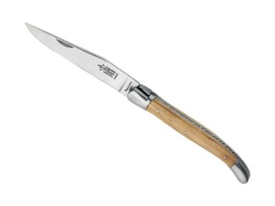 LAGUIOLE ANTAN ACACIA MITRES INOX MAT 12CM