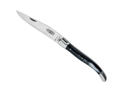 LAGUIOLE ANTAN CORNE MITRES INOX MAT 12CM