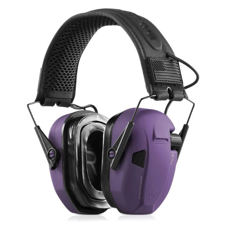 SAVIOR CASQUE ELECTRONIQUE VIOLET
