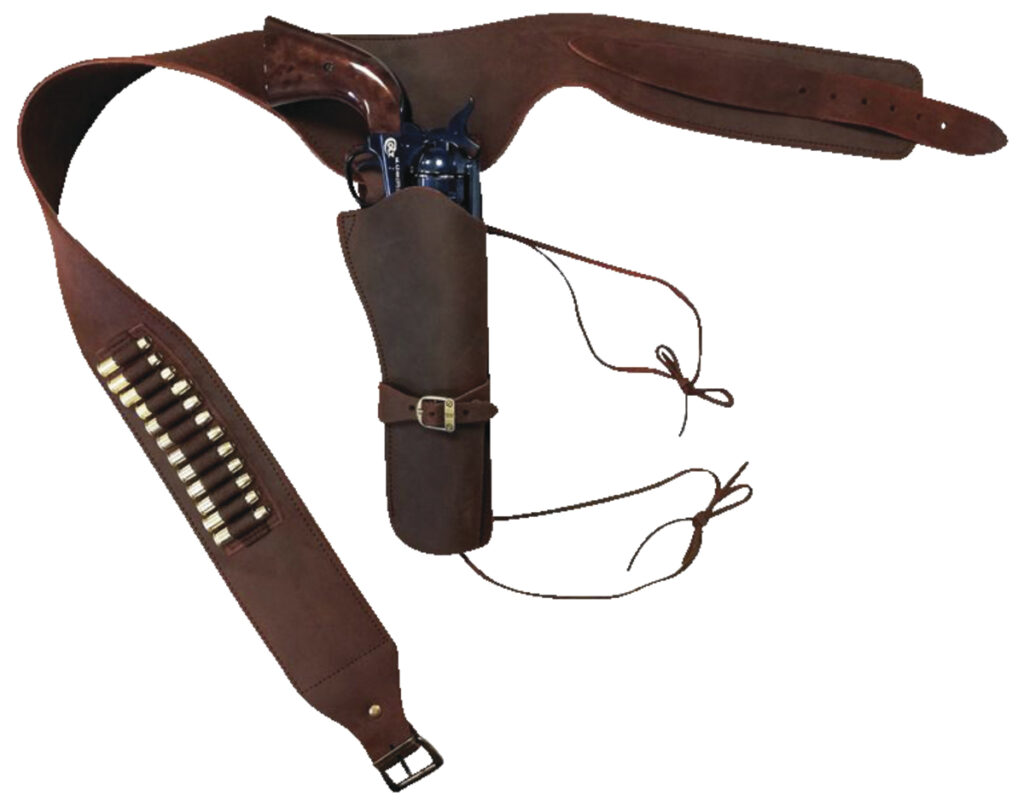 UMAREX BUSCADERO EN CUIR AVEC CARTOUCHIERE