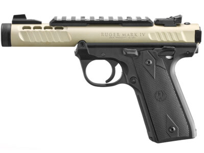 RUGER MARK IV 22/45 LITE CHAMPAGNE ANODISE