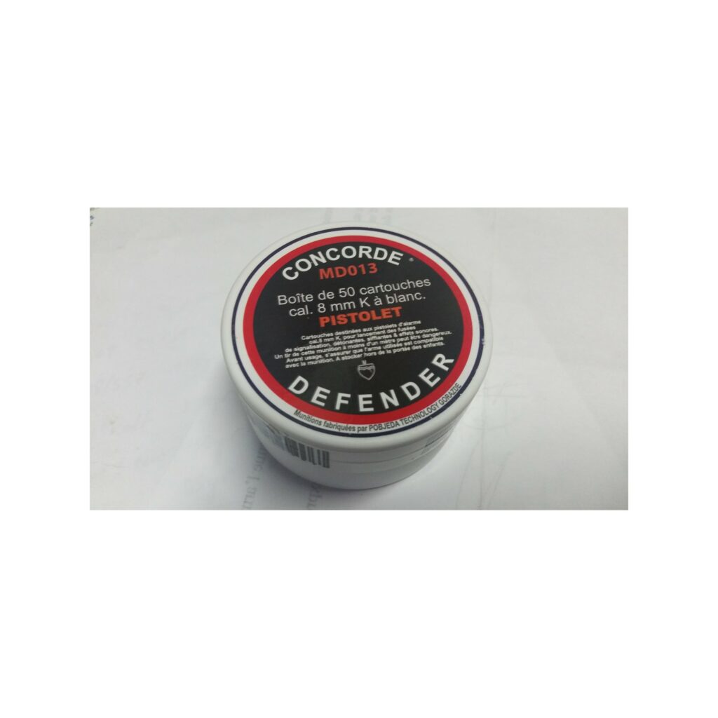 CONCORDE MUNITION 8 MM A BLANC