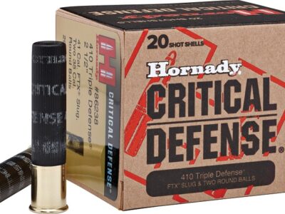CAL 410 TRIPLE HORNADY CRITICAL DEFENSE