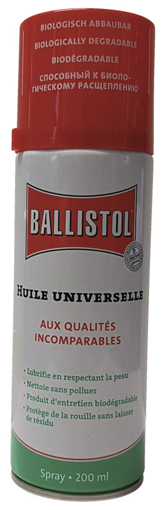 BALLISTOL HUILE UNIVERSELLE AEROSOL 200 ML