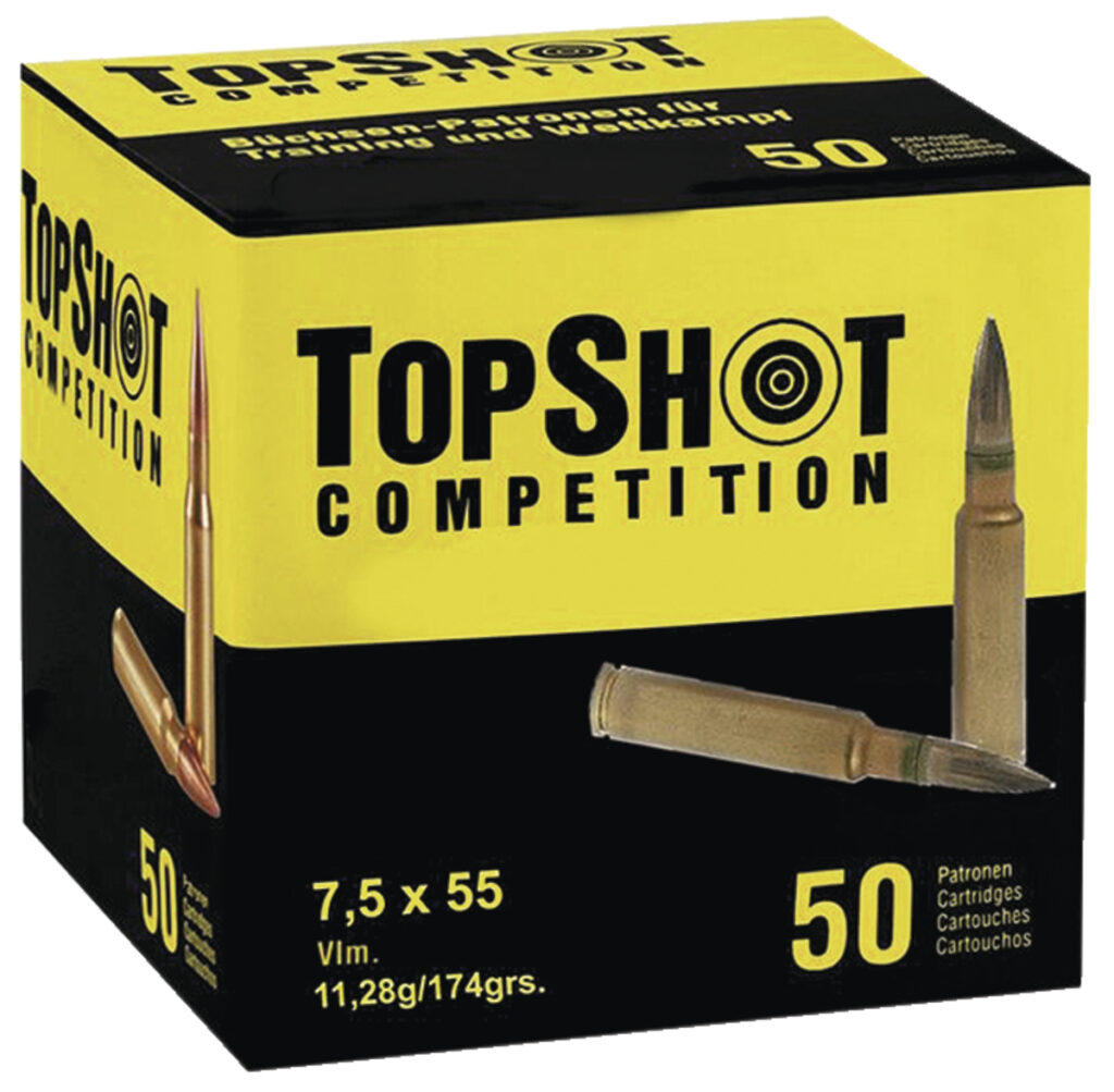 TOP SHOT 7,5X55 FMJ 174 GRS