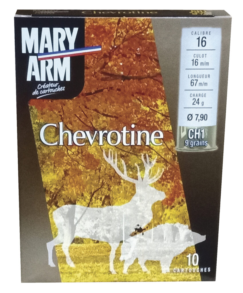 MARY CHEVROTINES CAL 16 9 GRAINS 28 GRAMMES