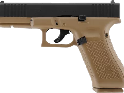 UMAREX GLOCK 17 GEN5 T4E cal.43 CAOUTCHOUC COYOTE AVEC 2 CHARGEURS