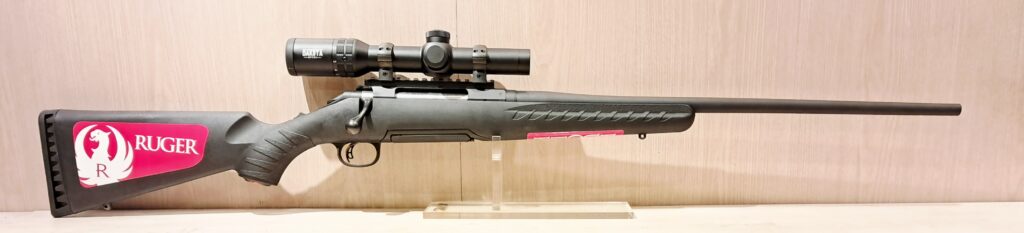 RUGER AMERICAN RIFLE 30-06SPRG 4CPS 22" 56CM NOIRE MATTE + LUNETTE DAKOTA WOLF 1-6X24 I