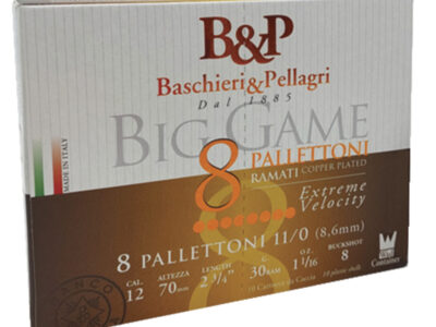 CHEVROTINES BASCHIERI & PELLAGRI BIG GAME 8 GRAINS 30 GRAMMES