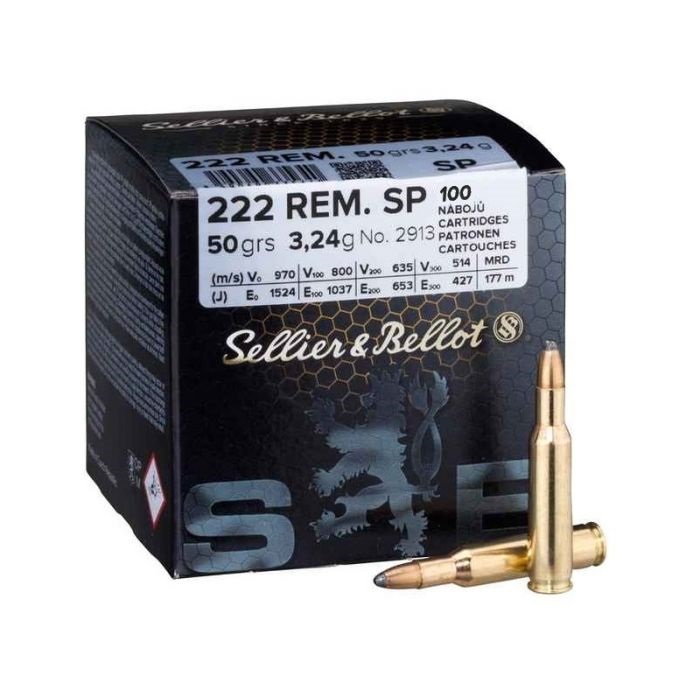 SELLIER & BELLOT 222 R SP X100
