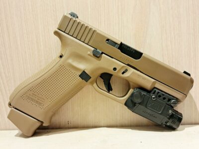 GLOCK 19X + Lampe laser Viridian