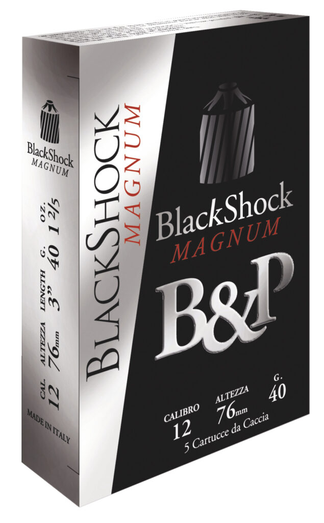 BASCHIERI & PELLAGRI BLACK SHOCK CAL 12/76 40 GRAMMES